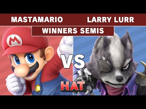 HAT 49 - MastaMario (Mario) Vs. Larry Lurr (Wolf) Winners Semis - Smash Ultimate Tournament