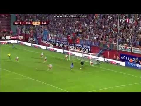 Bozinovski All Saves : Trabzonspor - Rabotnicki 08/06/2015