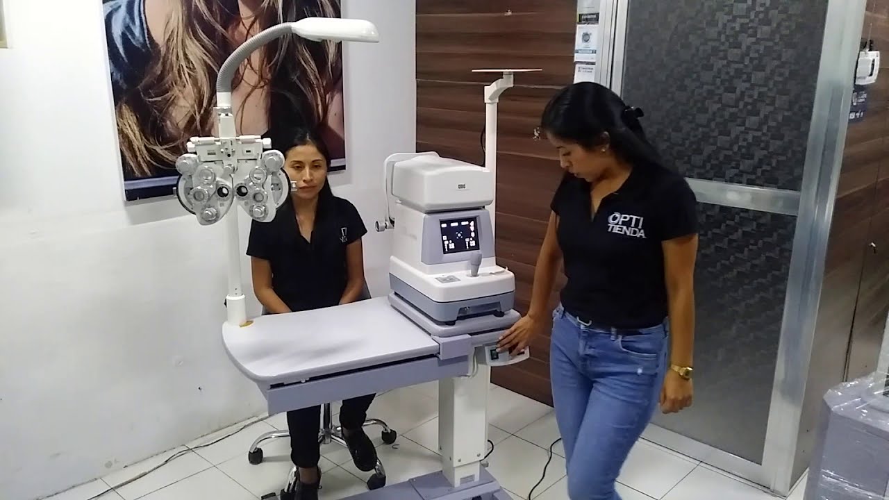 Mini Unidad de optometria ideal para consultorios reducidos Envios a todo México Mesa amplia E64