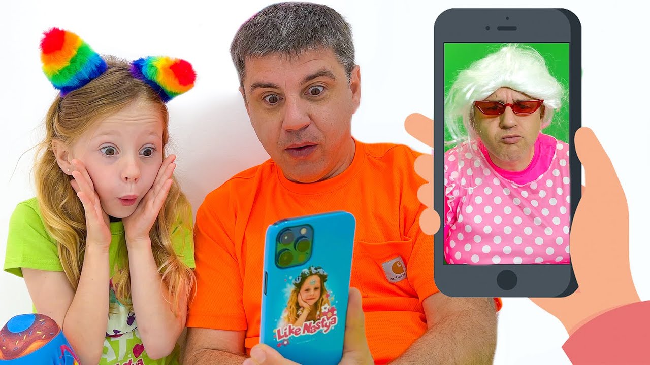 Семейная поездка к бабушке. Nastya and a family trip to her grandmother
