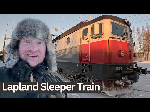 Overnight From Stockholm to Luleå in Swedish Lapland. Just How Good IS This Train Journey?