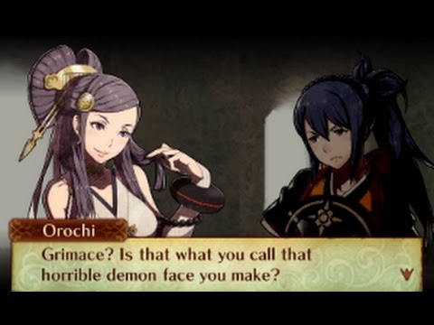 Fire Emblem Fates Birthright Blind Run: Part 32 A - Horrible Demon Face