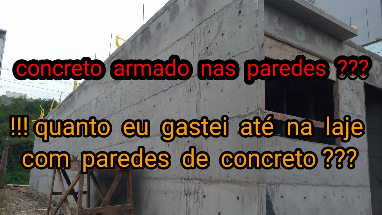 Quanto  custa  fazer  um  casa  em cocreto  armado.     ?  QUANTO  EU  GASTEI  ATE  NA  LAJE  !