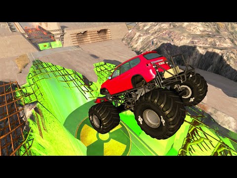 EXPERIMENT - Cars vs Nuclear Bombs #3 - BeamNG Drive | CrashTherapy