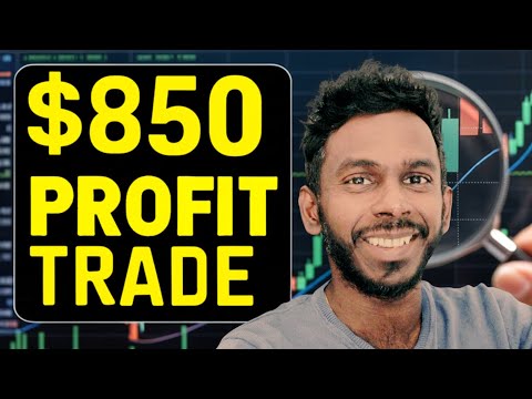 $850 NQ Trade Break Down - Second Try Worked Out