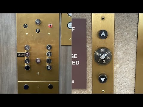 1940s Otis Traction Elevator @ Ferrum 77 - Cleveland, OH.