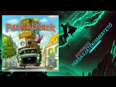 #131. Pack & Stack | Egyperces társasjátékismertető - Game-Obscura