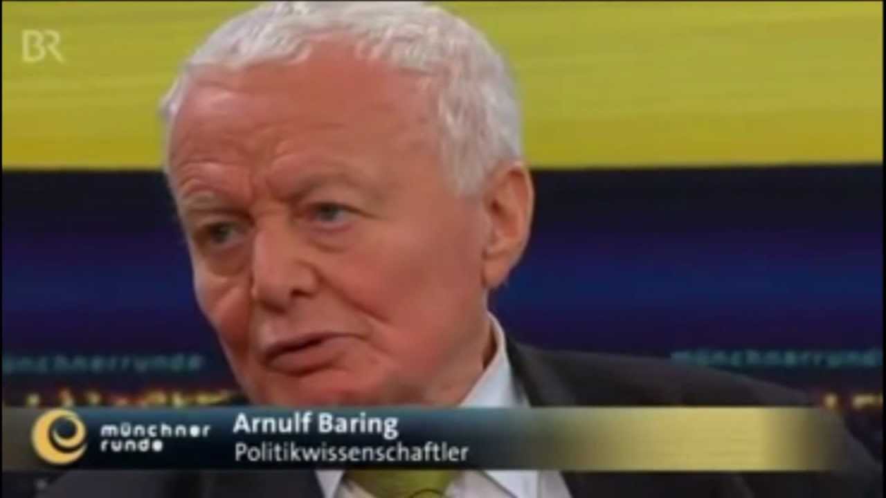 Arnulf Baring - Nazis waren eine linke Partei - Ganz enge Meinungskorridore in Deutschland 2013 Twitter