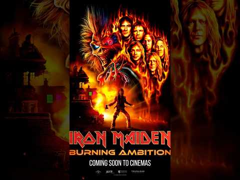 IRON MAIDEN: BURNING AMBITION! Releasing exclusively in cinemas from May 7. ironmaidenfilm.com