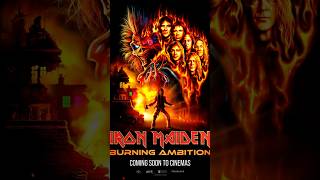 IRON MAIDEN: BURNING AMBITION! Releasing exclusively in cinemas from May 7. ironmaidenfilm.com