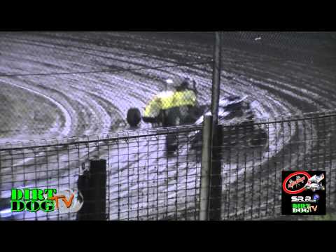 2011 Easter Sprintcar Trail Night 2 - Sportmans Heat 1
