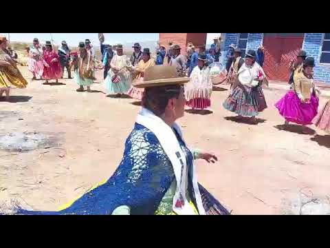 fiesta en la comunidad de huancuri provincia (Gualberto Villarroel) la paz Bolivia.