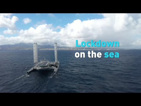 Floating energy lab adjusts to COVID