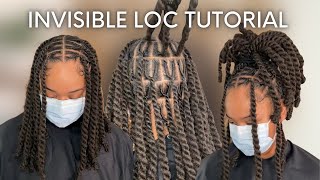 Invisible Loc Tutorial | Jackiedoesmyhair