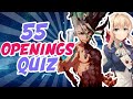Anime Opening Quiz 55 Openings 2012 2022