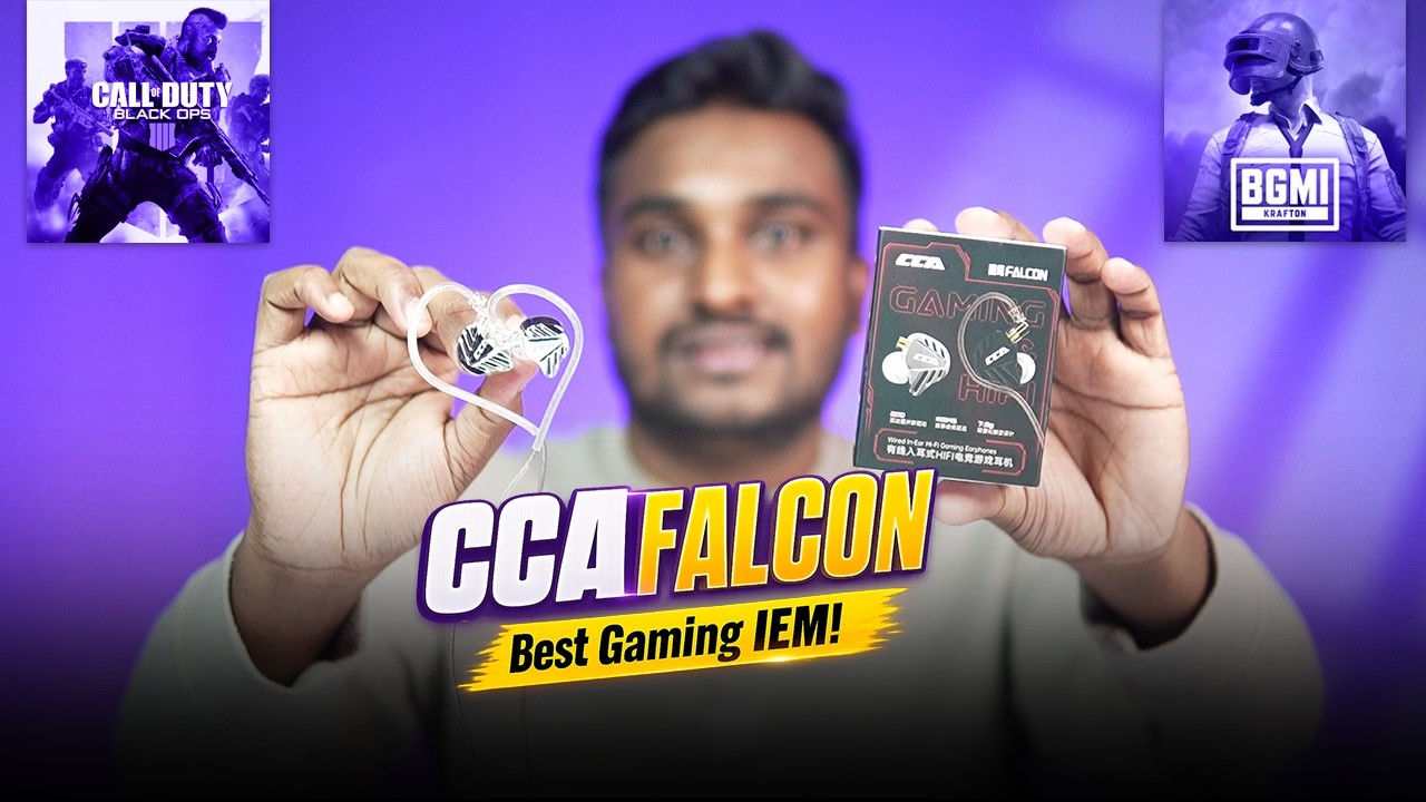 CCA FALCON Review - Best Gaming IEM Under 2000⚡