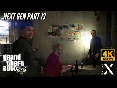 GTA 5 Next Gen | Ganzes Spiel Gameplay Part 13 - Der Bankraub | 4K 60 FPS HDR RAYTRACING