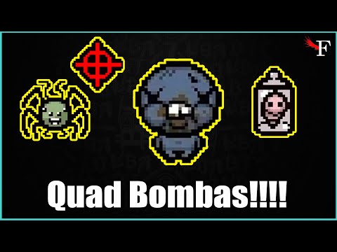 QUAD BOMBAS AUTOMATICAS VS DELIRIUM - THE BINDING OF ISAAC REPENTANCE - #211 PTBR