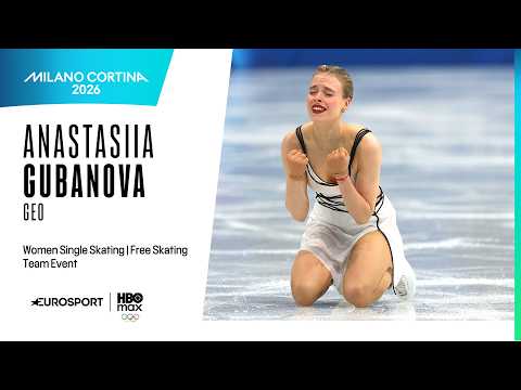 Milano-Cortina 2026 | Anastasiia GUBANOVA (GEO) | Team Event | Women Single Skating - Free Skating