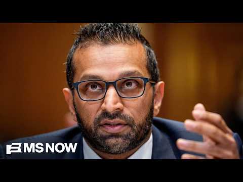 What is Kash doing? Patel called to White House amid concerns over his behavior