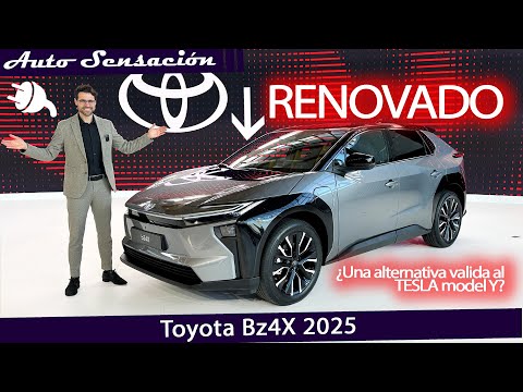 Presentación Toyota Bz4x 2025 facelift ¿El Toyota BZ4X puede SUPERAR al Tesla Model Y en el mercado?