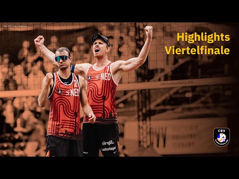 Rotar/Gauthier-Rat (FRA) vs. Boermans/de Groot (NED) | Highlights, Viertelfinale | SDTV Volleyball