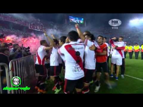 Celebración y palabras de Gallardo. River Plate 2 vs 0 Atlético Nacional
