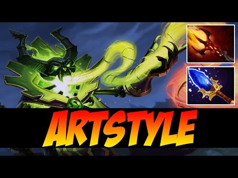 ArtStyle Plays Pugna WITH DAGON AND AGHANIM'S - Dota 2