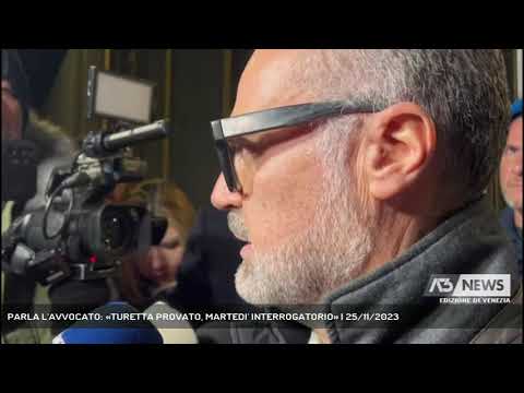 PARLA L'AVVOCATO: «TURETTA PROVATO, MARTEDI' INTERROGATORIO» | 25/11/2023