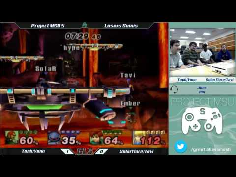 Project MSU 5 Doubles Losers Semis - Toph & Yono vs. Solarflare & Tavi