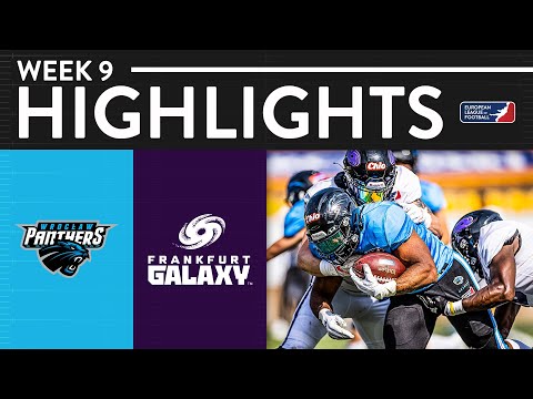 Wroclaw Panthers vs Frankfurt Galaxy | Highlights | Week 9