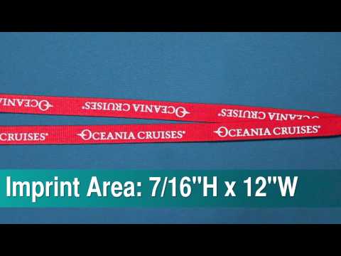 MARCO 5/8 Economy Polyester Lanyard - Swivel Bulldog Clip