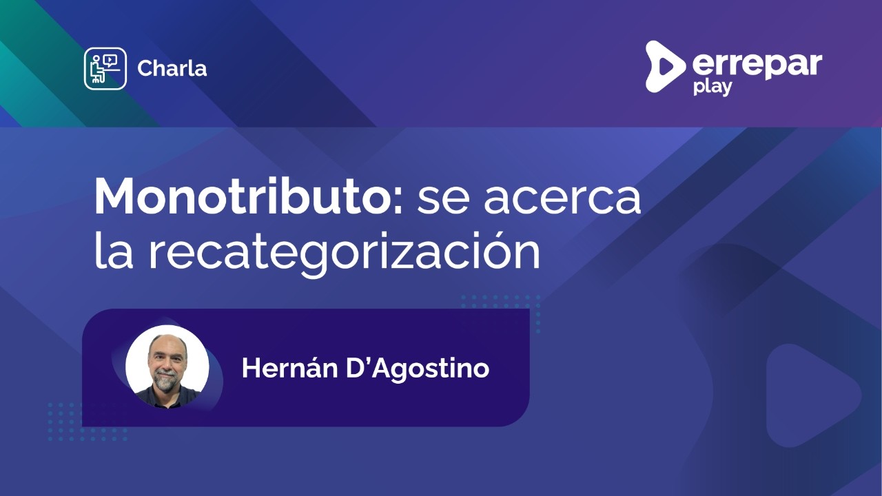 Monotributo: se acerca la recategorización