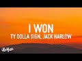 Ty Dolla $ign, Jack Harlow & 24kGoldn - I Won (Lyrics)