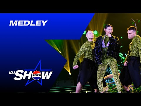 ĐINA KONATAR - AMANET X 101 ZMIJA X BAILA DE GUSLE (MEDLEY) [LIVE @ IDJ PEPSI SHOW 2025]