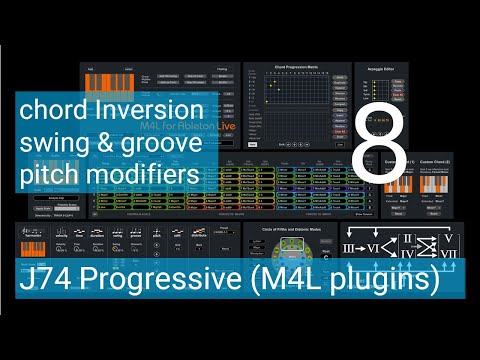 J74 Progressive - A toolset for Chord Progression and Harmonic Editing (Tutorial 8)