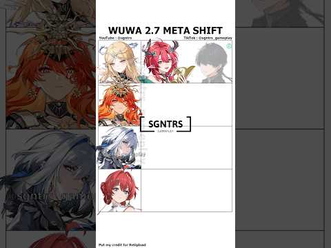 WUWA new META #kurogames #wutheringwaves #wuwa #wuwamemes #memes #鸣潮 #cartethyia