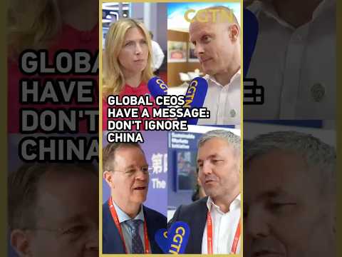 What do business leaders think about China's role in the global economy?