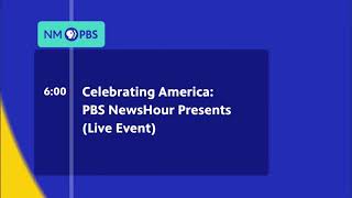 NMPBS KNME-TV Tonight Lineup 1/20/2021