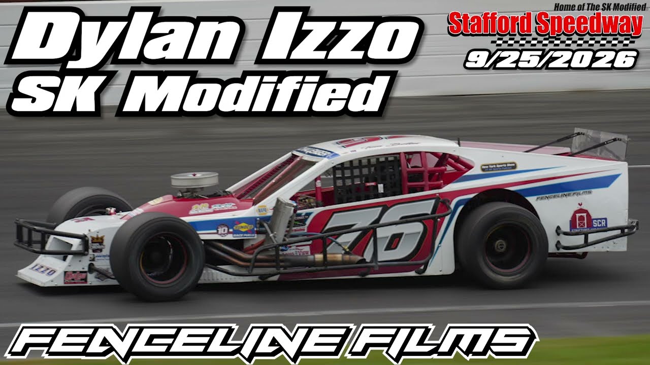 Dylan Izzo SK Modified Stafford Speedway 9/25/2026