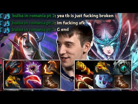 PA vs TB Full Items in Dota 7.10 - ARTEEZY vs ARK: GG I'M AFK