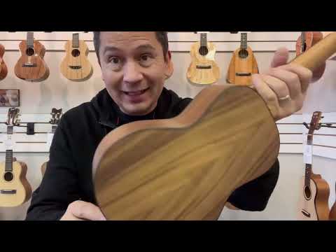 Flight Victoria Concert Ukulele w/Soundwave Effects Demo/Review at Aloha City Ukes