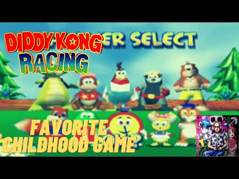 THIS GAME WAS MY CHILDHOOD! (Retro Week N64) Diddy Kong Racing