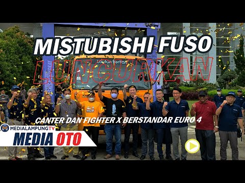 Mitsubishi Fuso Luncurkan Canter dan Fighter X Berstandar Eu