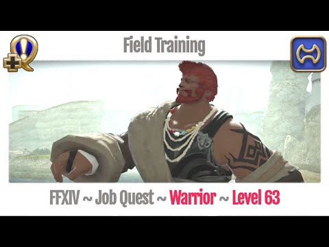 FFXIV Warrior Level 63 Job Quest ~ Stormblood ~ Field Training