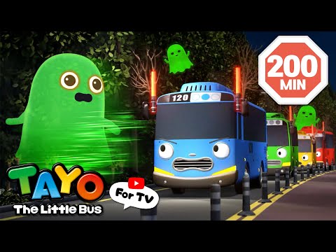Ghostbusters Little Buses👻🔫 | Tayo Best Episodes | Cartoon for Kids | Tayo the Little Bus
