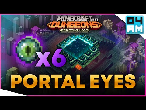 ALL 6 EYE OF ENDER LOCATIONS - Activate End Portal Guide in Minecraft Dungeons: Echoing Void DLC