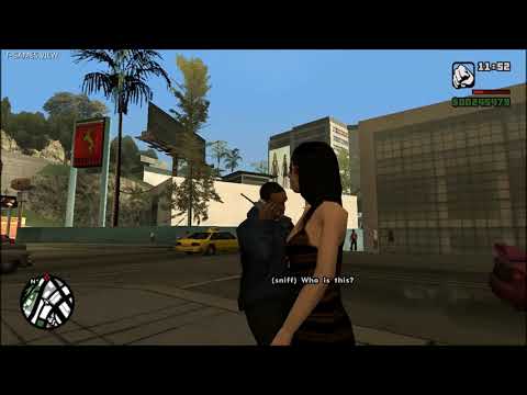 GTA San Andreas - Post Mission phone call - A Home In The Hills