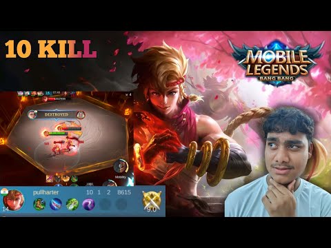 "Mobile Legends: Yin Gameplay | 10 Kills Domination in Ranked Match!" 😱