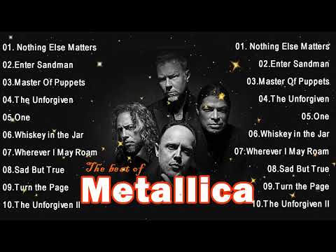 Metallica greatest hits full album - the best of Metallica
